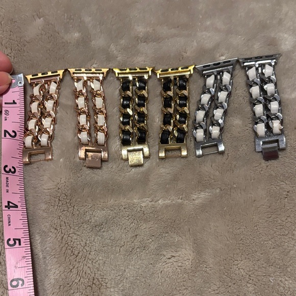 Accessories - Apple Watch Bands bundle in Rose Gold, Gold, Silver